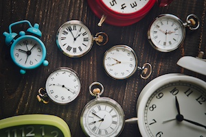 複数の時計